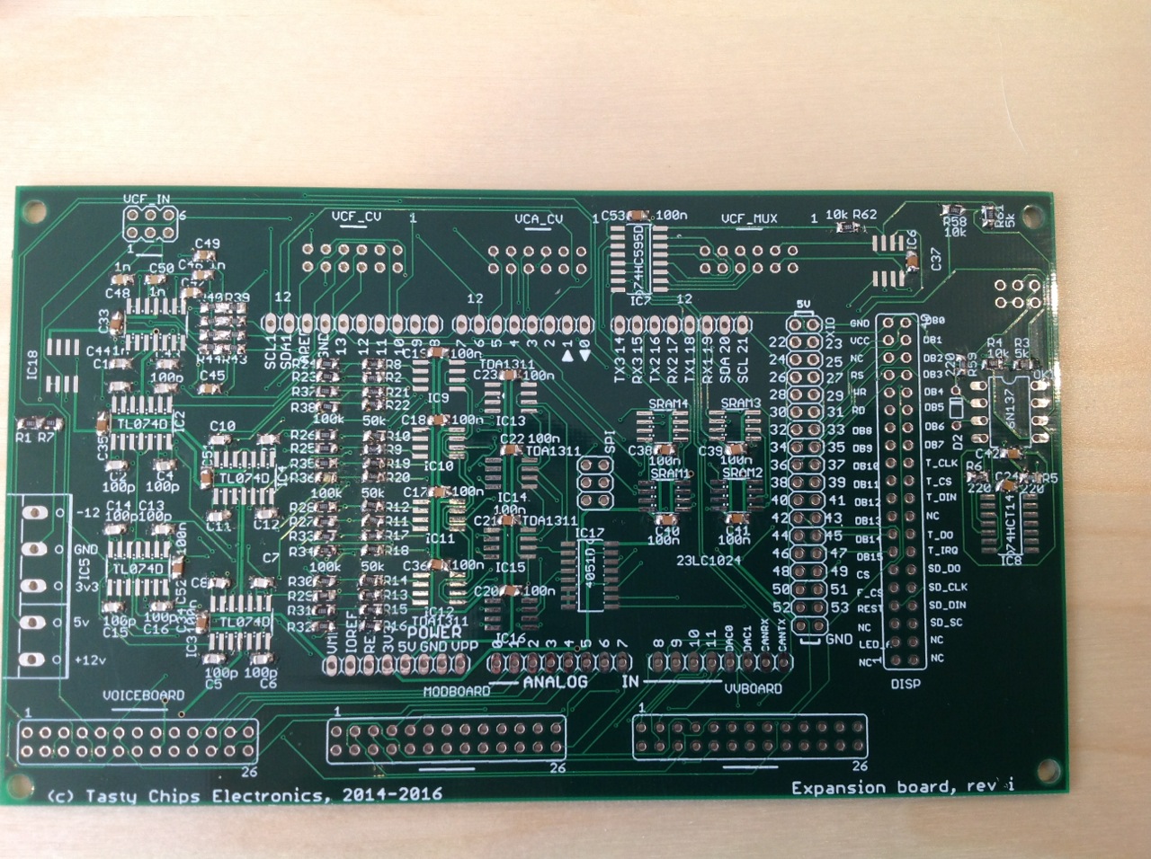 All passives soldered..