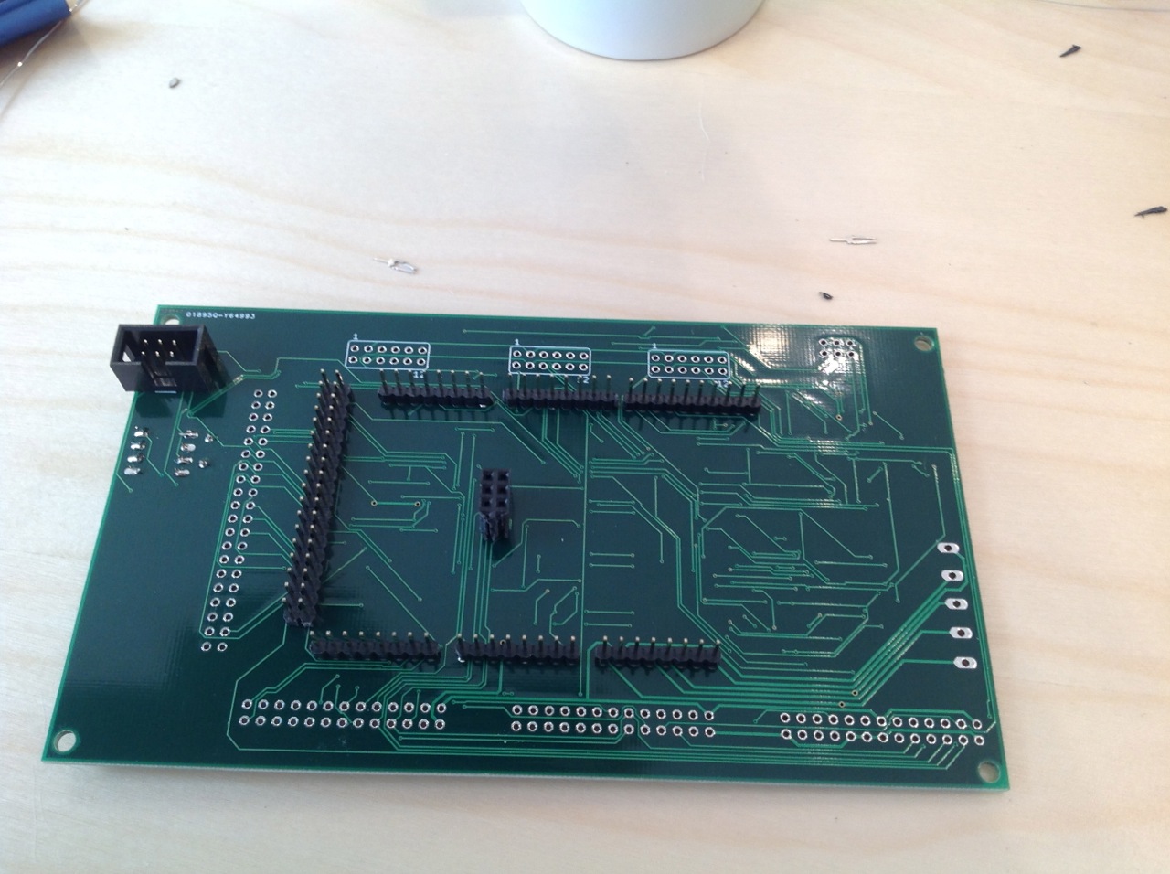 IDC6 on the bottom (MIDI/USB)
