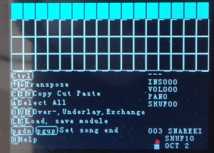 a clean cut, the result of ctrl-x