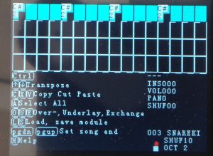 Shift-r :select row, ctrl-c: copy
