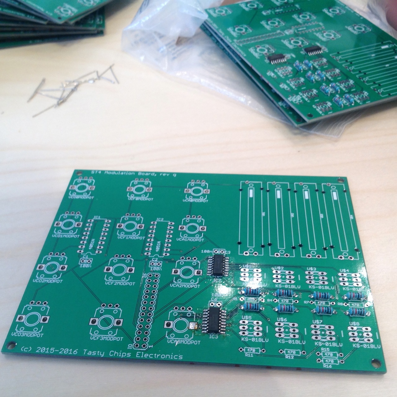 ST4 DIY Mod board Tasty Chips Electronics