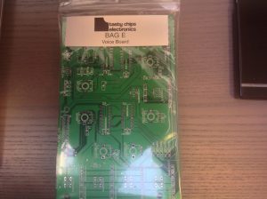 Voice board kit (bag E).