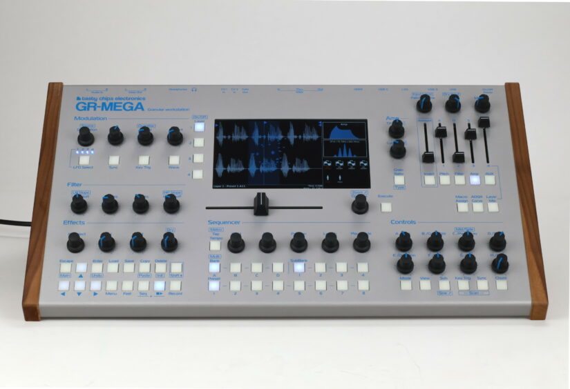 GR-MEGA Granular Workstation – Silver