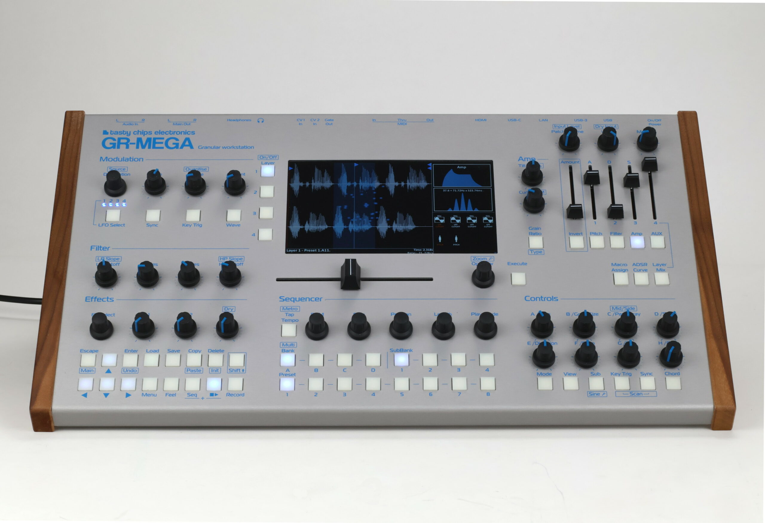 GR-MEGA Granular Workstation - Silver